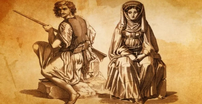 Η Ένδοξη Ενδυμασία των Ηρώων της Μάνης.