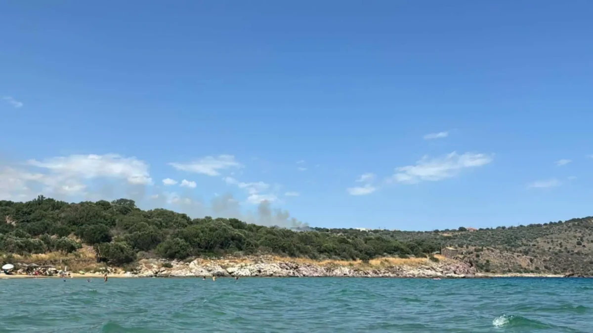 Φωτιά στο Σκουτάρι το απόγευμα Κυριακής 22/6/2025.