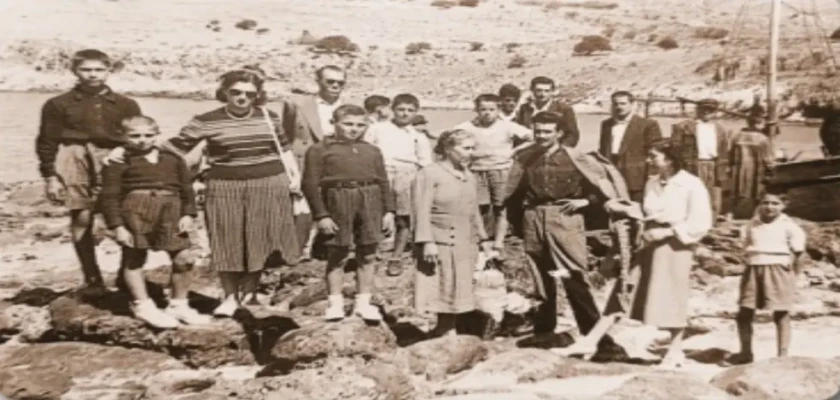 1950 Εκδρομή στα Σπήλαια Διρού