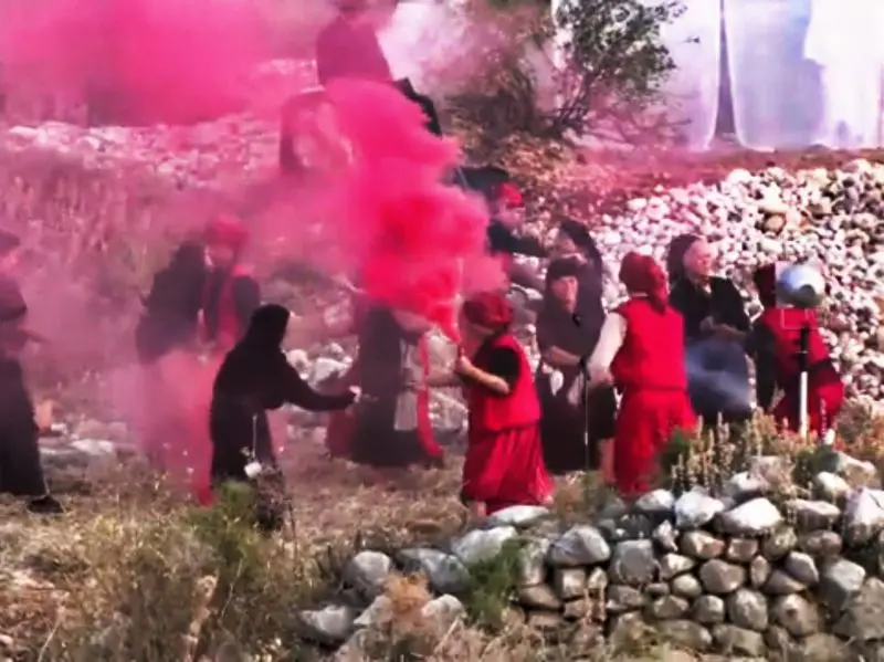 Διρός : Αναπαράσταση της Μάχης του Διορύ