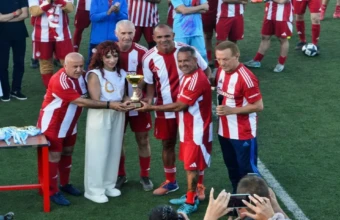 Φιλανθρωπικος Αγώνας Ολυμπιακου Μάνη