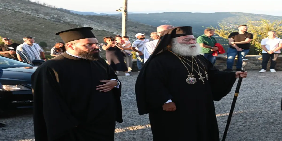 Ο Πατριάρχης Αλεξανδρέιας στη Μάνη