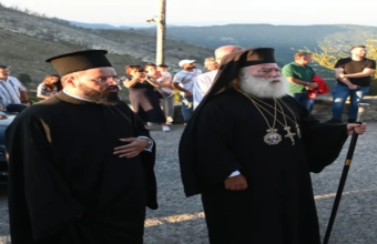 Ο Πατριάρχης Αλεξανδρέιας στη Μάνη