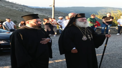 Ο Πατριάρχης Αλεξανδρέιας στη Μάνη